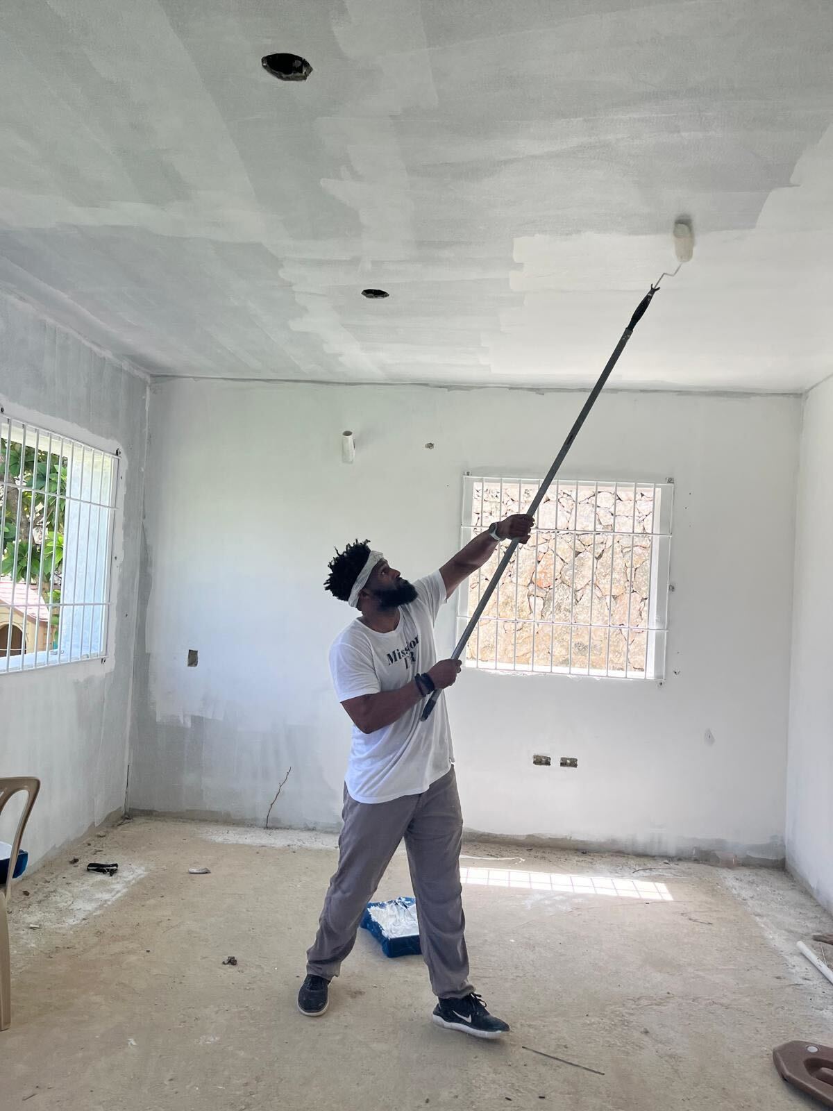 Restoring a home, one paint roller at a time